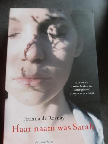 boek: haar naam was Sarah Tatiana de Rosnay beschikbaar voor biedingen