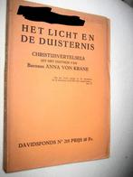 Het licht en de duisternis - A. Von Krane - christus, Livres, Religion & Théologie, Enlèvement ou Envoi