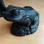 Gietijzeren kikker, Tuin en Terras, Tuinbeelden, Ophalen, Gebruikt, Metaal, Dierenbeeld