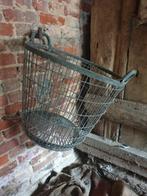 Vintage Metalen Aardappel Mand, Antiek en Kunst, Ophalen