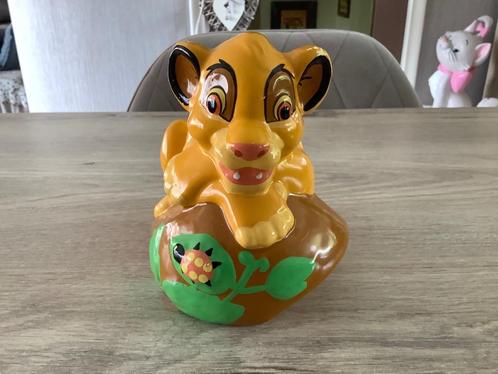 Disney Lion King spaarpot (25 cm), Verzamelen, Disney, Gebruikt, Beeldje of Figuurtje, Leeuwenkoning of Jungle Boek, Ophalen of Verzenden