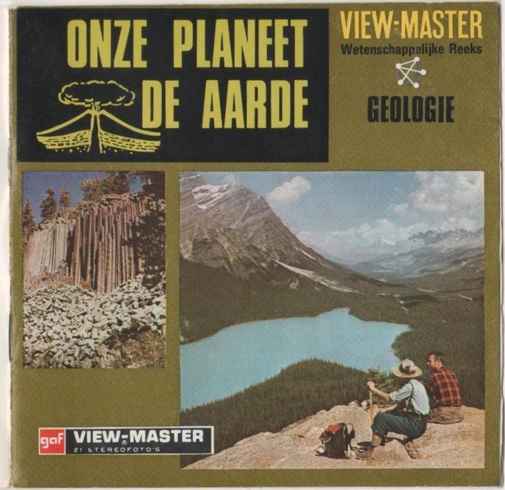 View-master Onze Planeet de Aarde B 675 NL, Antiek en Kunst, Antiek | Speelgoed, Ophalen of Verzenden
