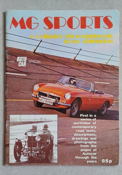mg sports - an autocar special, Boeken, Overige Boeken, Gelezen, Ophalen of Verzenden