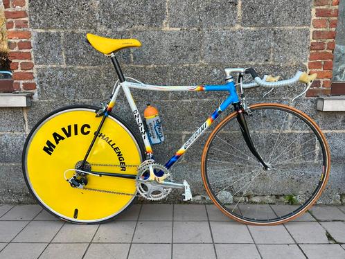 Ghidini met Mavic groupset en Mavic Challenger wiel, Sport en Fitness, Wielrennen, Ophalen
