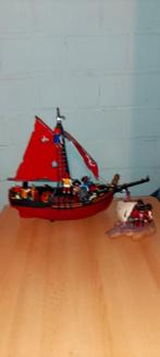 Playmobil piratenboot - piraten, Ophalen of Verzenden, Gebruikt, Complete set
