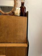 Vintage secretaire kast, Huis en Inrichting, Kasten | Secretaires, Ophalen, Zo goed als nieuw, Vintage, retro, eclectisch