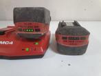 Hilti B36/ 3.9ah  36v ION LITHIUM  BATTERY (1 Stuk), Ophalen of Verzenden, Gebruikt
