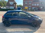 Opel Corsa E Black Edition Automaat + ECC + vele opties, Auto's, Opel, Stof, Gebruikt, 4 cilinders, Blauw