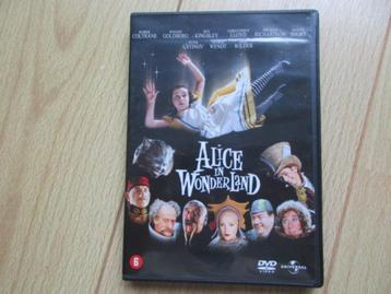 DVD Alice in Wonderland 1999 (Whoopi Goldberg) beschikbaar voor biedingen