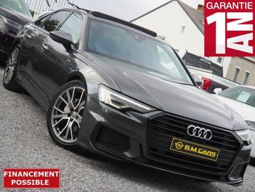 Audi A6 35TDi  S TRONIC  3x S LINE-LEER-PANO-GPS-FULLL beschikbaar voor biedingen