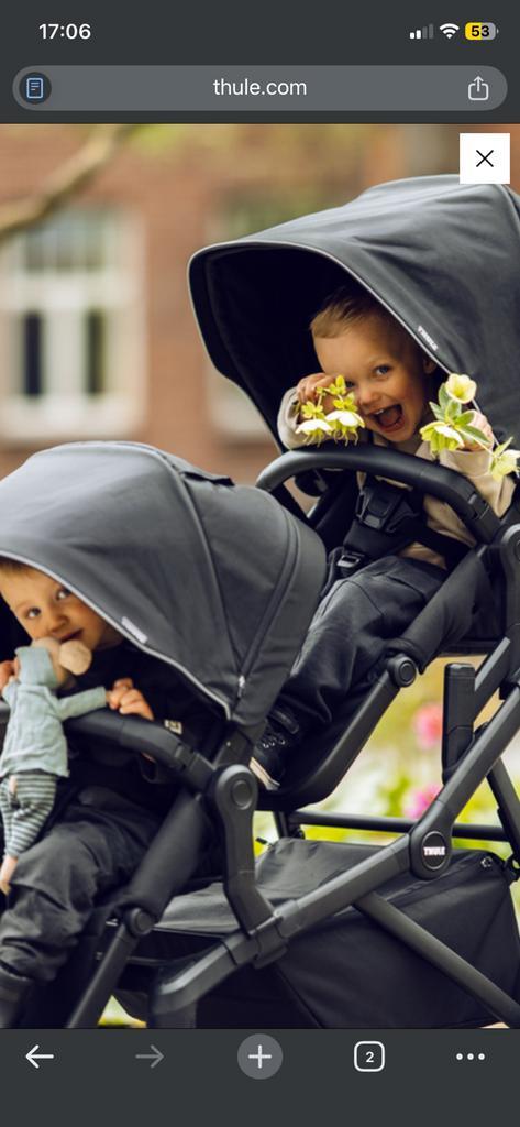 Kinderdagen, Enfants & Bébés, Buggys, Comme neuf, Enlèvement