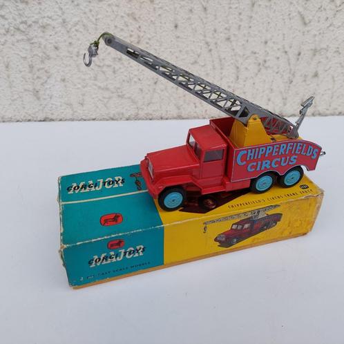 CORGI TOYS MAJOR 1121 CHIPPERFIELD'S CIRCUS CRANE TRUCK BOX, Hobby & Loisirs créatifs, Voitures miniatures | 1:43, Utilisé, Bus ou Camion