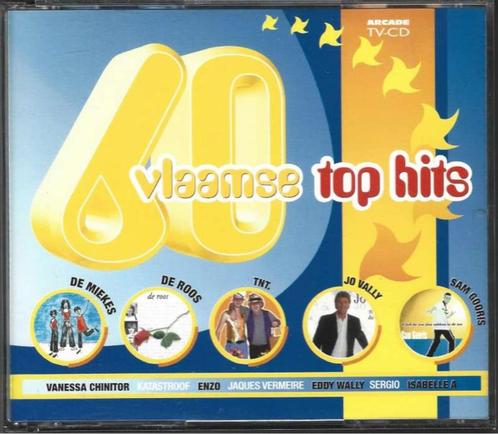 3 CD BOX 60 Vlaamse Top Hits, Cd's en Dvd's, Cd's | Nederlandstalig, Zo goed als nieuw, Pop, Ophalen of Verzenden