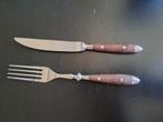 1 couteau et 1 fourchette pour steak, Ophalen of Verzenden