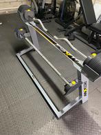 MX80 Verstelbare Barbell & EZ Curl Set met Standaard 36.3kg, Sport en Fitness, Ophalen, Zo goed als nieuw, Halterschijven