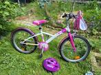 20 inch meisjesfiets, Ophalen, B-twin, Gebruikt, Handrem