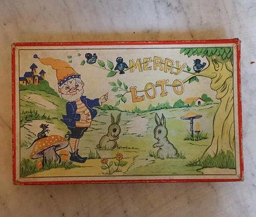Lotto-spel uit de jaren 60, Antiek en Kunst, Antiek | Speelgoed, Ophalen of Verzenden