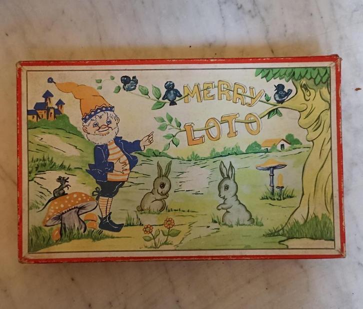 Lotto-spel uit de jaren 60, Antiek en Kunst, Antiek | Speelgoed, Ophalen of Verzenden