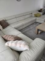 Italiaanse italsofa leder zetel bank, Ophalen, Zo goed als nieuw