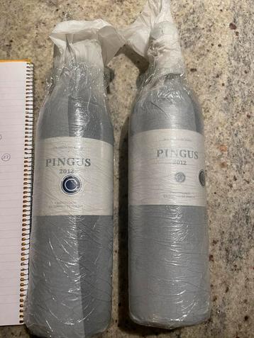 2 flessen Pingus Peter Sisseck 2012 beschikbaar voor biedingen