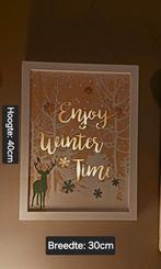 Mooie sfeervolle Winter/kerstkader, zie foto's., Enlèvement