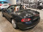 Fiat 124 Spider Turbo Lusso, Auto's, Achterwielaandrijving, Cabriolet, Zwart, Leder