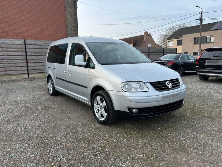 VW Caddy1.9 TDI-Voiture en fauteuil roulant - 5 500€, Autos, Volkswagen, Particulier, Caddy Maxi, Adapté aux personnes handicapées