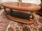 Salontafel hout, Huis en Inrichting, Tafels | Salontafels, Ophalen, Zo goed als nieuw, Ovaal