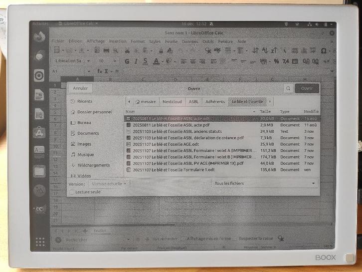 ONYX BOOX Mira 13,3" E-inktmonitor, Computers en Software, Monitoren, Gebruikt, 60 Hz of minder, HDMI, USB-C, Touchscreen, Overige typen