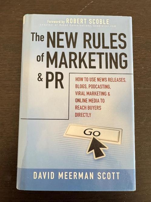 The New Rules of Marketing and PR, Boeken, Economie, Management en Marketing, Gelezen, Economie en Marketing, Ophalen