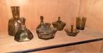Lot d'anciens nécessaire de toilettes en verre, Antiquités & Art, Antiquités | Accessoires de maison, Enlèvement ou Envoi