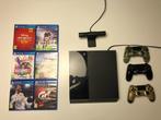 PS4 + camera + 3 controllers + charging station + 6 spellen, Ophalen, Original, Met 3 controllers of meer, 500 GB