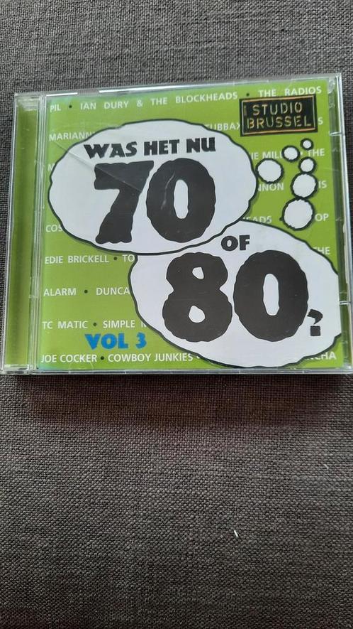 2cd: Was het nu 70 of 80? volume 3 (stu bru, 1996), Cd's en Dvd's, Cd's | Verzamelalbums, Zo goed als nieuw, Pop, Ophalen of Verzenden