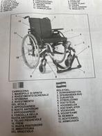 Rolstoel voor volwassenen: handbewogen en/of duwmodel, Diversen, Rolstoelen, Ophalen, Inklapbaar, Zo goed als nieuw, Duwrolstoel