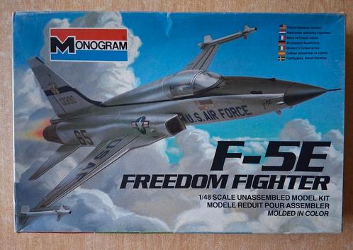 F-5E Freedom Fighter, monogram 1/48, Hobby en Vrije tijd, Modelbouw | Vliegtuigen en Helikopters, Nieuw, Vliegtuig, Groter dan 1:72