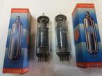 Buizen 7189 Telefunken, één paar met hetzelfde serienummer, Ophalen of Verzenden, Buis of Buizen