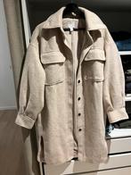 Lange jas beige H&M, Kleding | Dames, Jassen | Zomer, Ophalen, Zo goed als nieuw, Beige