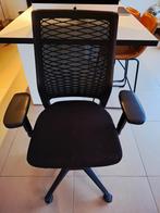 Ergonomische bureaustoel, Ophalen, Gebruikt, Zwart, Bureaustoel