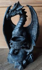 draken theelichthouder, Verzamelen, Beelden en Beeldjes, Ophalen, Zo goed als nieuw