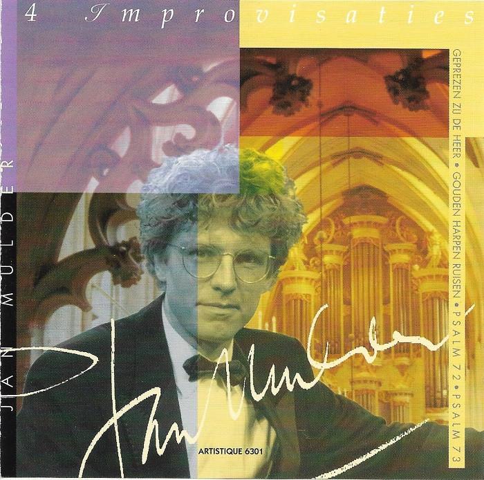 Sale> CD JAN MULDER - 4 Improvisaties Joriskerk, Verzenden, Nieuw in verpakking