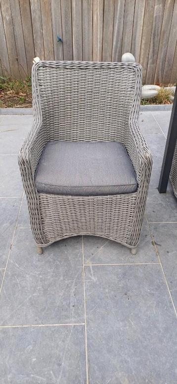 Fauteuils de jardin imitation rotin 6 pièces  beschikbaar voor biedingen