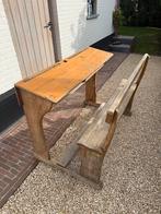 Vintage schoolbank, Antiek en Kunst, Ophalen