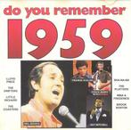 CD * DO YOU REMEMBER 1959, Comme neuf, Avant 1960, Enlèvement ou Envoi
