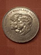 GROOT BRITTANNIE 25 Pence 1981 - Royal Wedding, Postzegels en Munten, Munten | Europa | Niet-Euromunten, Ophalen of Verzenden