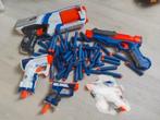 Nerf lot de plusieurs armes + cartouches, Comme neuf, Enlèvement ou Envoi