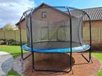 Trampoline met verstevigde bovenring buitenmaat 4m, Kinderen en Baby's, Speelgoed | Buiten | Trampolines, Ophalen, Gebruikt