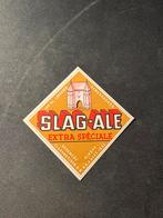 Bier etiket slag-ale extra speciale, Verzamelen, Ophalen