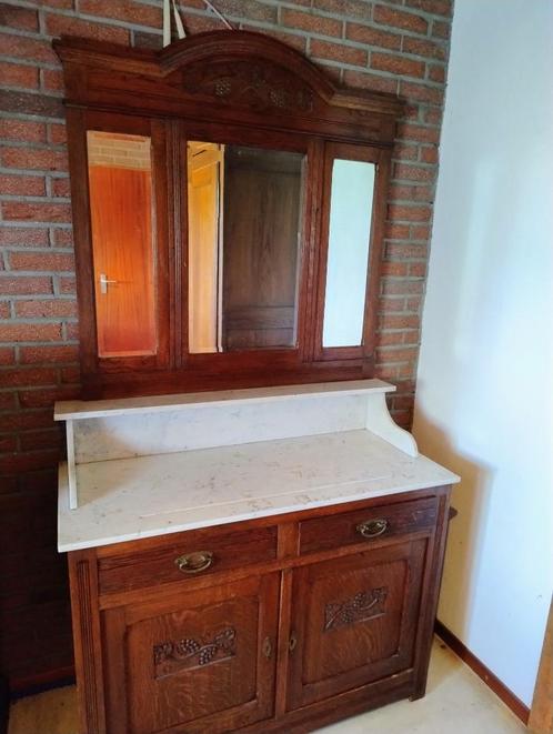 vintage eiken slaapkamer, in goede staat, Antiek en Kunst, Antiek | Gereedschap en Instrumenten, Ophalen