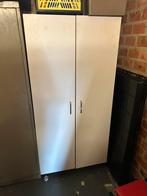 Witte kast, Huis en Inrichting, Kasten | Roldeurkasten en Archiefkasten, Ophalen, Zo goed als nieuw