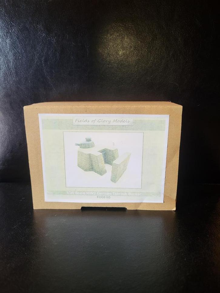 Fog models 1/35 bunker, Hobby en Vrije tijd, Modelbouw | Figuren en Diorama's, Zo goed als nieuw, Diorama, 1:35 tot 1:50, Ophalen of Verzenden